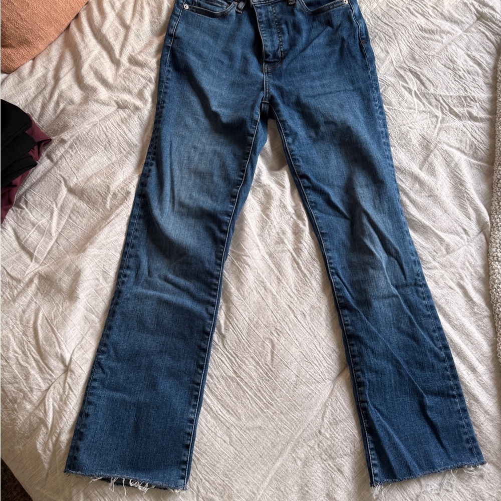 Frame Denim Dark Blue Flare Jeans